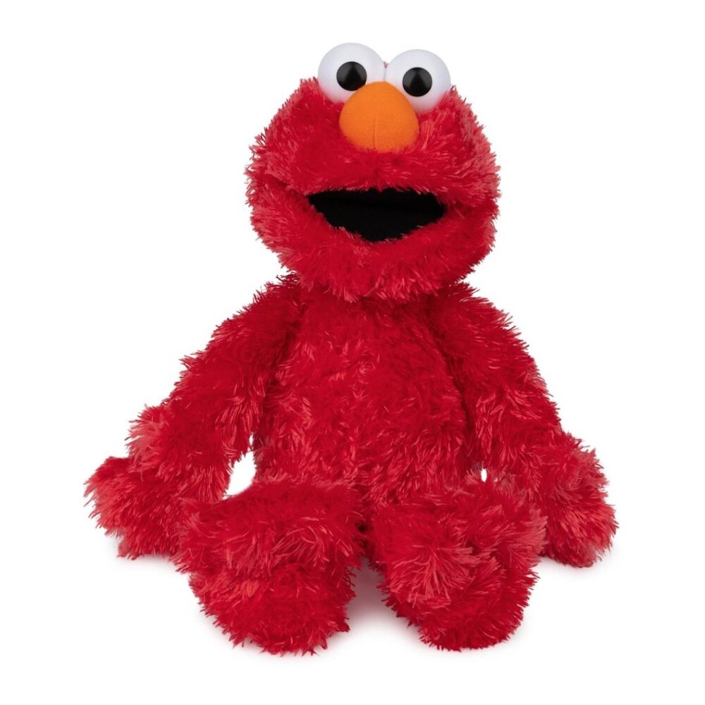 Gund Sesame Street-Elmo Plush 13"  Plus 1 Free Extra Elmo Figure New w/Tag